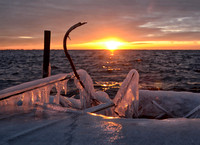 Icy Sunset